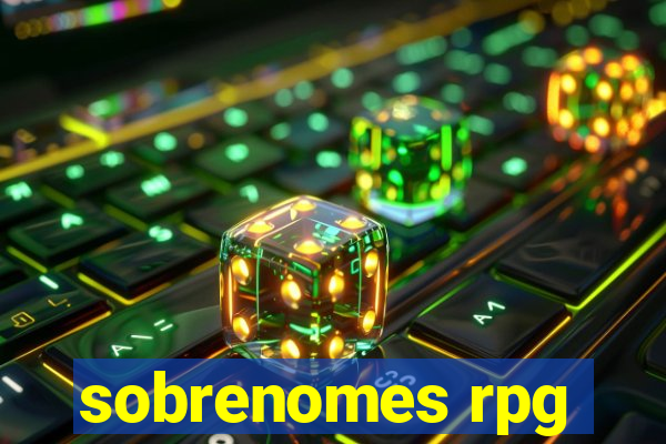 sobrenomes rpg